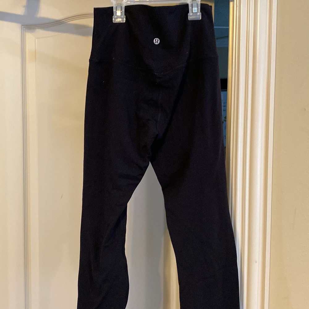 Lululemon Align crop legging size 6 Black
